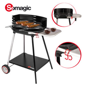 شواية الباربيكيو المحمولة بتصميم مميز صناعة فرنسية SOMAGIC Barbecue Maycnos Avec Beau Design