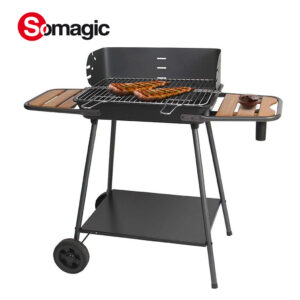 شواية الباربيكيو المحمولة بتصميم مميز صناعة فرنسية SOMAGIC Barbecue Promenade Avec Beau Design