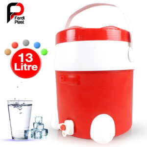 برادة المياه المحمولة 13 لتر مع حنفية لتفريغ سهل مناسبة للرحلات و التنزه FERDI Glacière D’eau Portative 13L Avec Robinet Ideal Pour Vos Voyages