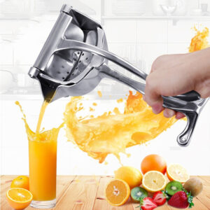 عصارة الفواكه اليدوية من الفولاذ عالي الجودة والمقاوم للصدأ Mini Multifunctional Manual Juice Presing FT