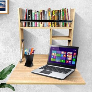 مكتب قابل للطي بتصميم عصري،صلب و أنيق Bureau Mural Rabattable Solide Avec Un Design Moderne
